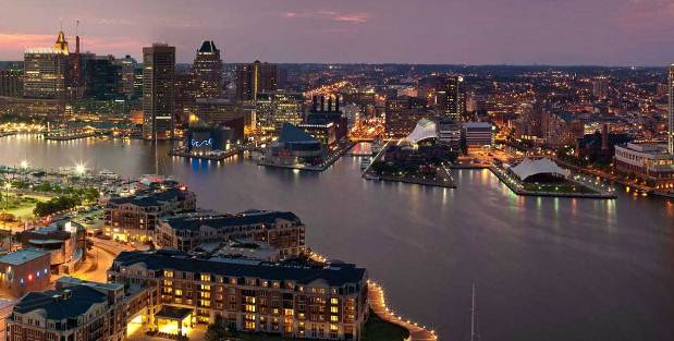Baltimore inner harbor